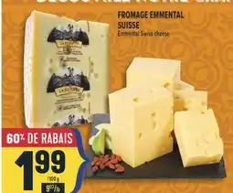 Marché Adonis FROMAGE EMMENTAL SUISSE | EMMENTAL SWISS CHEESE offer