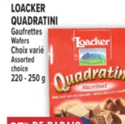 Marché Adonis LOACKER QUADRATINI GAUFRETTES | WAFERS offer