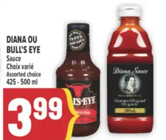 Marché Adonis DIANA OU BULL'S EYE Sauce offer