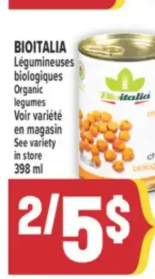 Marché Adonis BIOITALIA LÉGUMINEUSES BIOLOGIQUES | ORGANIC LEGUMES offer