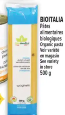 Marché Adonis BIOITALIA PÂTES ALIMENTAIRES BIOLOGIQUES | ORGANIC PASTA offer