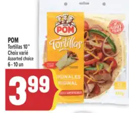 Marché Adonis POM Tortillas 10' offer