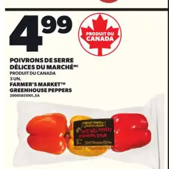 Provigo FARMER'S MARKET GREENHOUSE PEPPERS, 3 UN offer