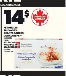 Provigo PC BACON- WRAPPED WILD SEA SCALLOPS, 260 G offer