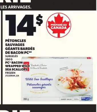 Provigo PC BACON- WRAPPED WILD SEA SCALLOPS, 260 G offer