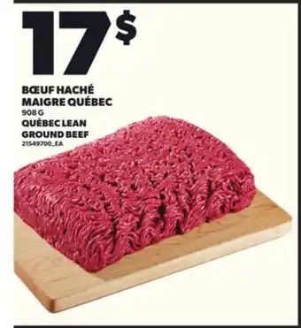 Provigo QUÉBEC LEAN GROUND BEEF, 908 G offer