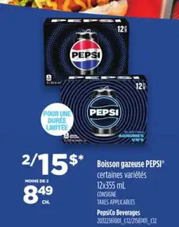 Provigo PEPSICO BEVERAGES, 12x355 mL offer