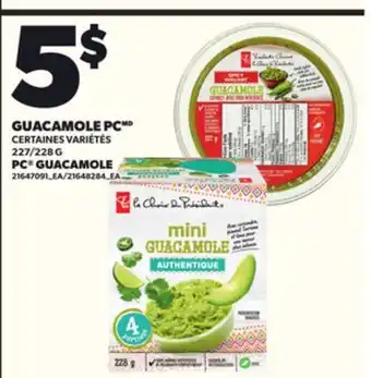 Provigo PC GUACAMOLE, 227/228 G offer