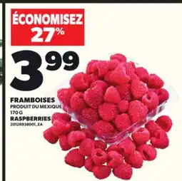 Provigo RASPBERRIES, 170 G offer