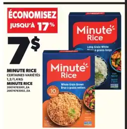 Provigo MINUTE RICE, 1,2/1,4 KG offer