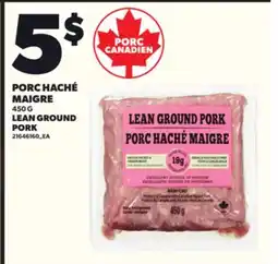 Provigo LEAN GROUND PORK, 450 G offer