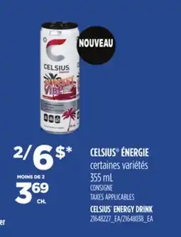 Provigo CELSIUS ENERGY DRINK, 355 mL offer