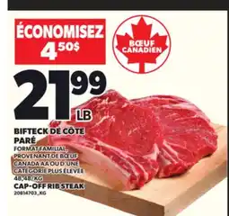 Provigo CAP-OFF RIB STEAK offer