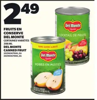 Provigo FRUITS EN CONSERVE DEL MONTE, 398 ML offer