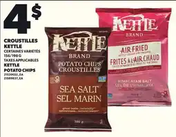 Provigo KETTLE POTATO CHIPS, 156/198 G offer