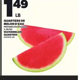 Provigo WATERMELON QUARTERS offer
