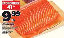 Provigo FRESH STEELHEAD TROUT FILLETS offer
