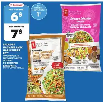 Provigo PC CHOPPED SALAD KITS, 282-369 G offer