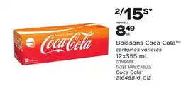 Provigo COCA-COLA , 12x355 mL offer