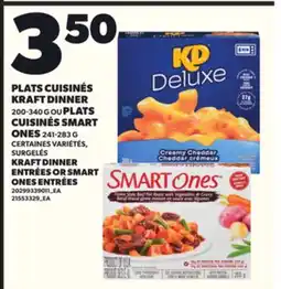 Provigo KRAFT DINNER ENTRÉES, 200-340 G OR SMART ONES ENTRÉES, 241-283 G offer