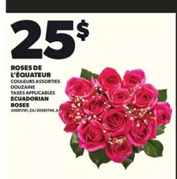 Provigo ECUADORIAN ROSES offer