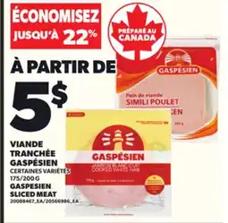 Provigo GASPESIEN SLICED MEAT, 175/200 G offer