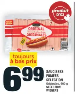 Super C SAUCISSES FUMÉES SELECTION | SELECTION WIENERS offer