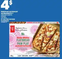 Provigo PC BUTTER CHICKEN FLATBREAD, 330-395 G offer