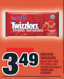 Super C RÉGLISSE TWIZZLERS | TWIZZLERS LICORICE offer
