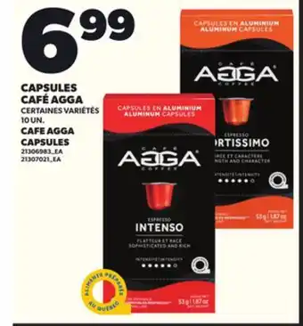 Provigo CAFE AGGA CAPSULES, 10 UN offer
