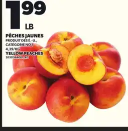 Provigo YELLOW PEACHES offer