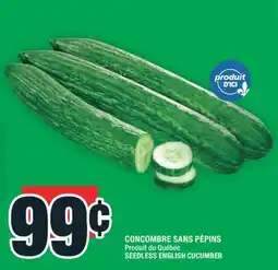 Super C CONCOMBRE SANS PÉPINS | SEEDLESS ENGLISH CUCUMBER offer