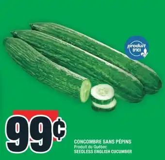 Super C CONCOMBRE SANS PÉPINS | SEEDLESS ENGLISH CUCUMBER offer