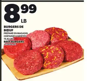 Provigo BEEF BURGERS offer