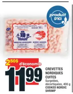 Super C CREVETTES NORDIQUES CUITES | COOKED NORDIC SHRIMP offer