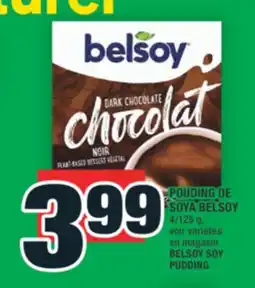 Super C POUDING DE SOYA BELSOY | BELSOY SOY PUDDING offer