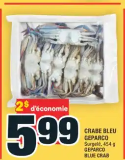 Super C CRABE BLEU GEPARCO Surgelé | GEPARCO BLUE CRAB offer