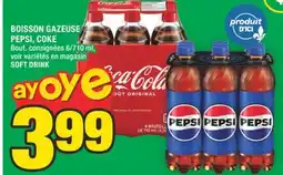 Super C BOISSON GAZEUSE PEPSI, COKE | SOFT DRINK offer