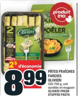 Super C PÂTES FRAÎCHES FARCIES OLIVIERI | OLIVIERI OLIVIERI FRESH STUFFED PASTA offer