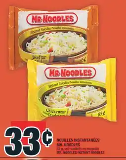 Super C NOUILLES INSTANTANÉES MR. NOODLES | MR. NOODLES INSTANT NOODLES offer