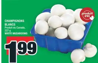 Super C CHAMPIGNONS BLANCS | WHITE MUSHROOMS offer