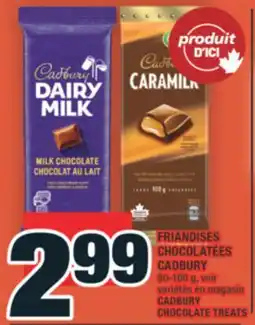 Super C FRIANDISES CHOCOLATÉES CADBURY | CADBURY CHOCOLATE TREATS offer