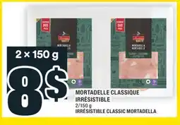 Super C MORTADELLE CLASSIQUE IRRÉSISTIBLE | IRRÉSISTIBLE CLASSIC MORTADELLA offer