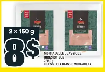 Super C MORTADELLE CLASSIQUE IRRÉSISTIBLE | IRRÉSISTIBLE CLASSIC MORTADELLA offer