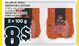 Super C SALAMI DE GÊNES IRRÉSISTIBLE ARTISAN | IRRÉSISTIBLE ARTISAN GENOA SALAMI offer