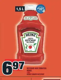 Super C KETCHUP AUX TOMATES HEINZ | HEINZ TOMATO KETCHUP offer