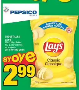 Super C CROUSTILLES LAY'S | LAY'S POTATO CHIPS offer