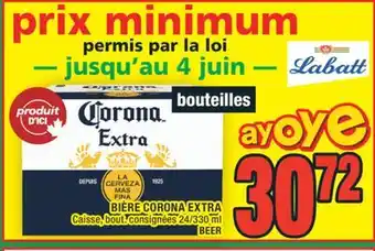 Super C BIÈRE CORONA EXTRA offer