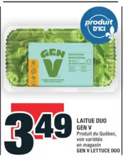 Super C LAITUE DUO GEN V | GEN V LETTUCE DUO offer