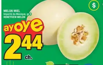 Super C MELON MIEL | HONEYDEW MELON offer